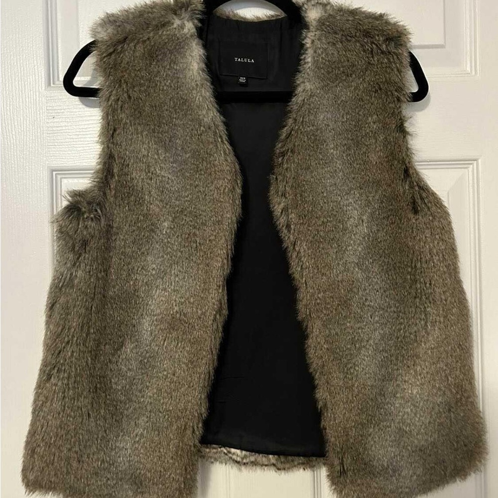 Aritzia Banting Fur Vest